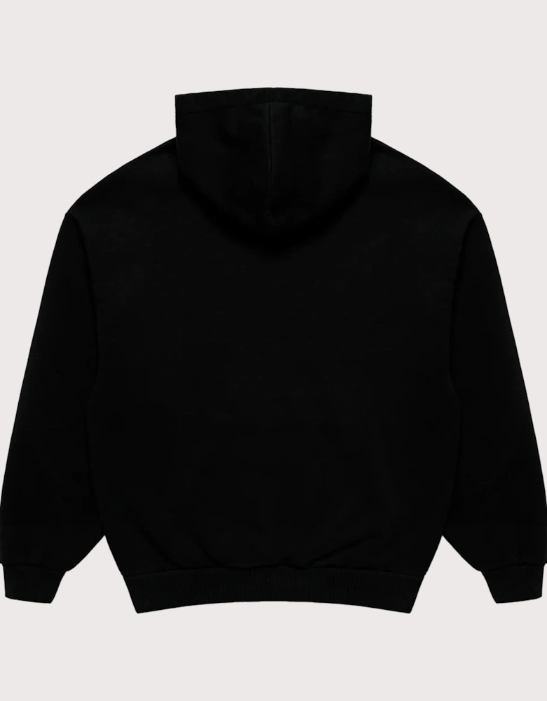 Oversized Uniform Zip Through Hoodie