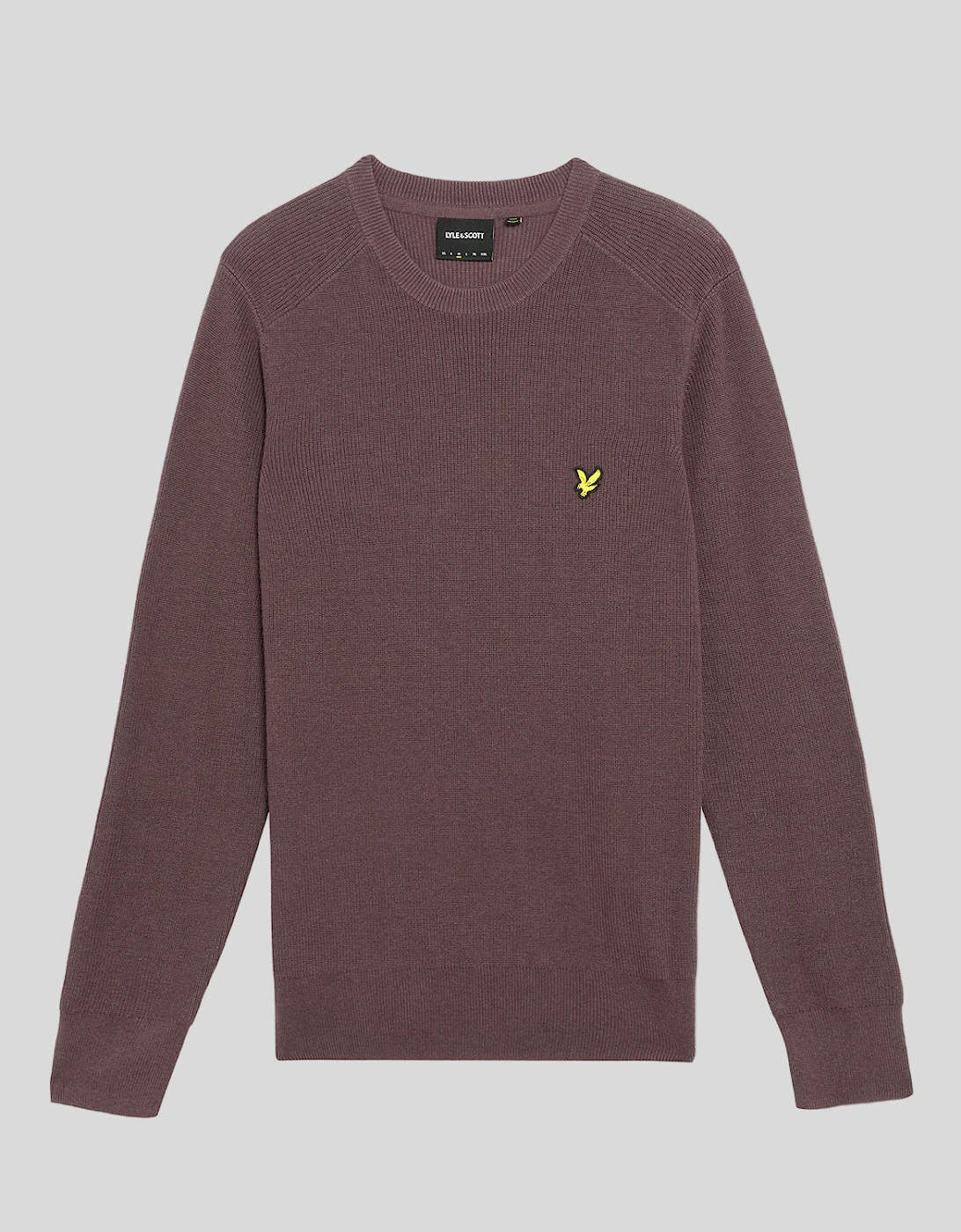 Engineered Rib Crew Neck Jumper
