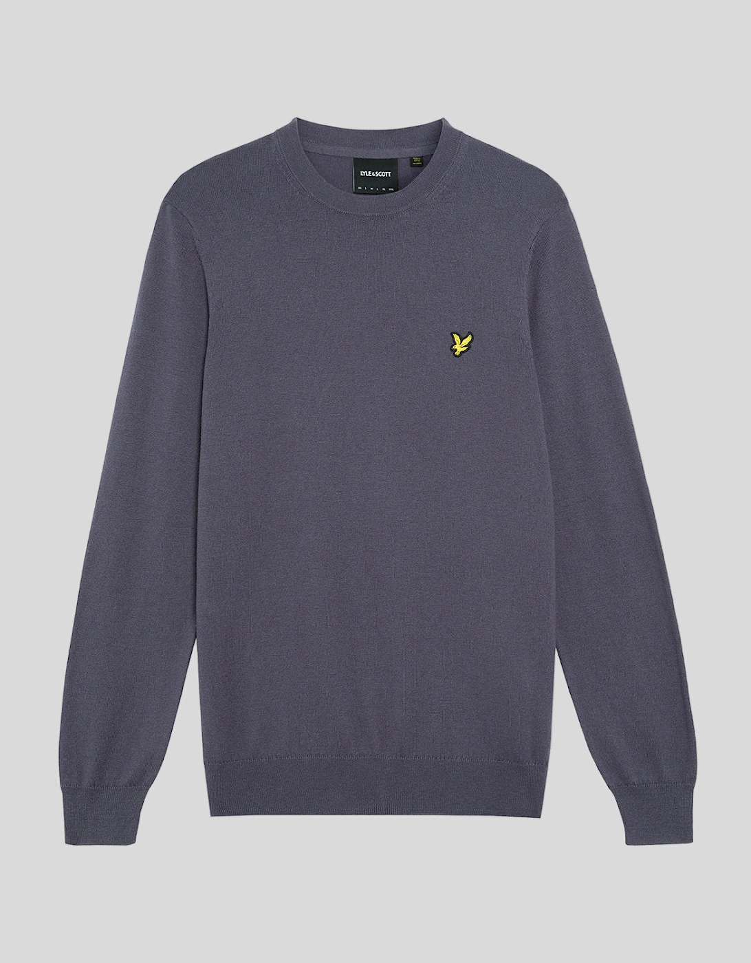 Cotton Merino Crew Neck Jumper