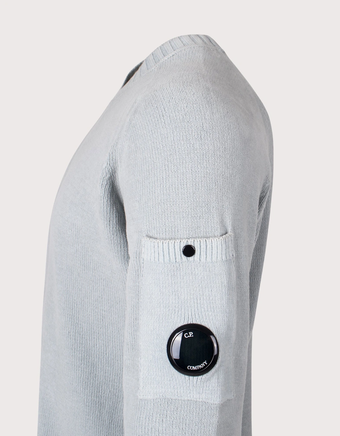 Cotton Chenille Crewneck Lens Jumper