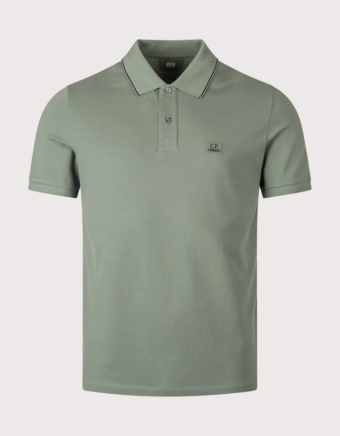 Stretch Piqué Logo Polo Shirt, 4 of 3