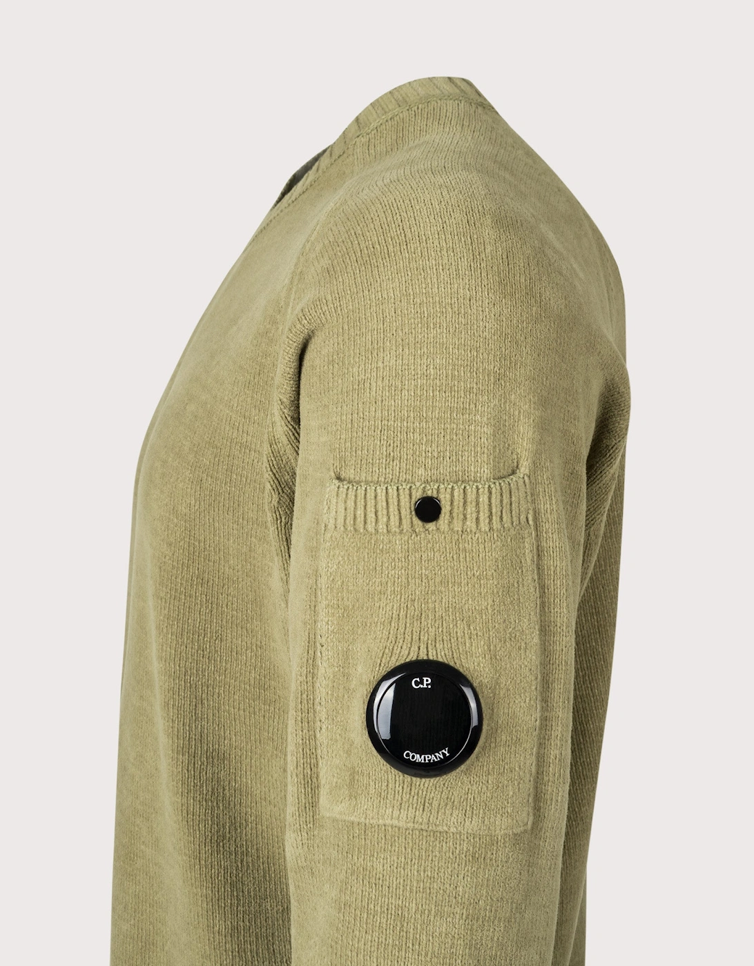 Cotton Chenille Crewneck Lens Jumper