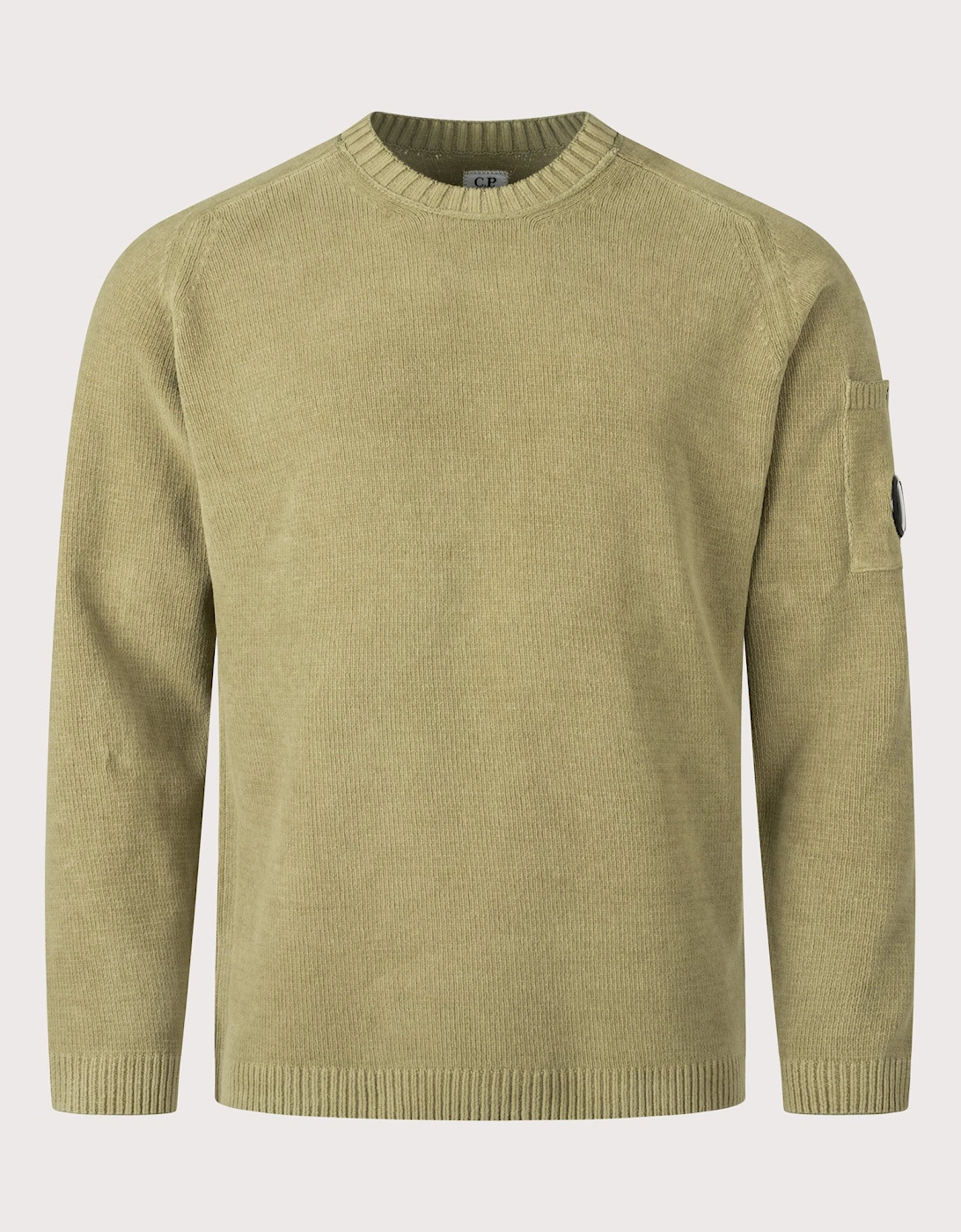 Cotton Chenille Crewneck Lens Jumper