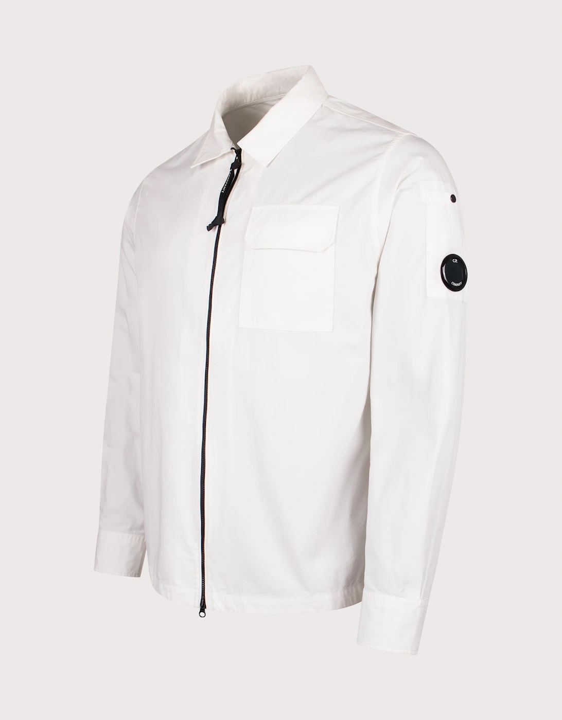 Organic Gabardine Zipped Lens Overshirt, 5 of 4