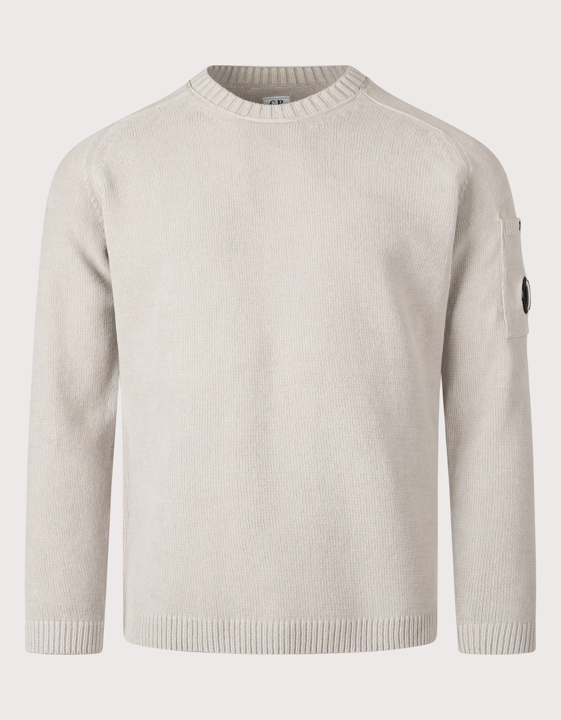 Cotton Chenille Crewneck Lens Jumper