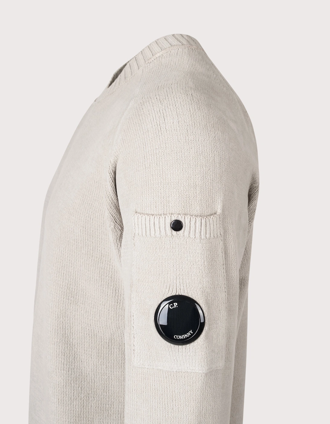 Cotton Chenille Crewneck Lens Jumper