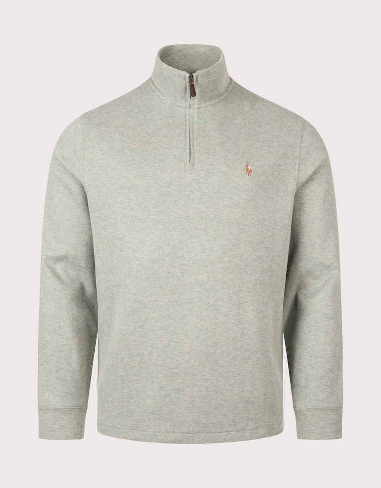 Estate-Rib Quarter Zip Jumper