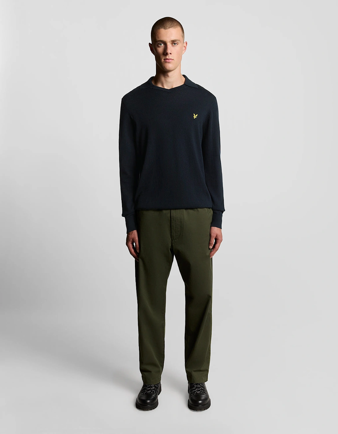 Cotton Merino Football Jumper