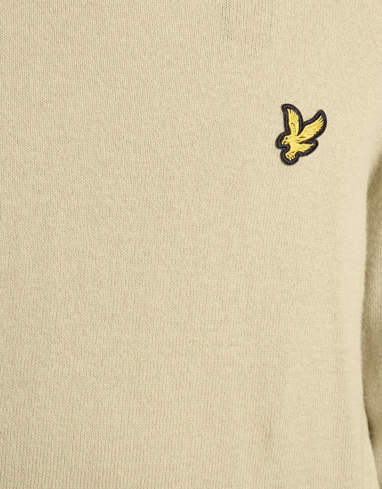 Cotton Merino Crew Neck Jumper