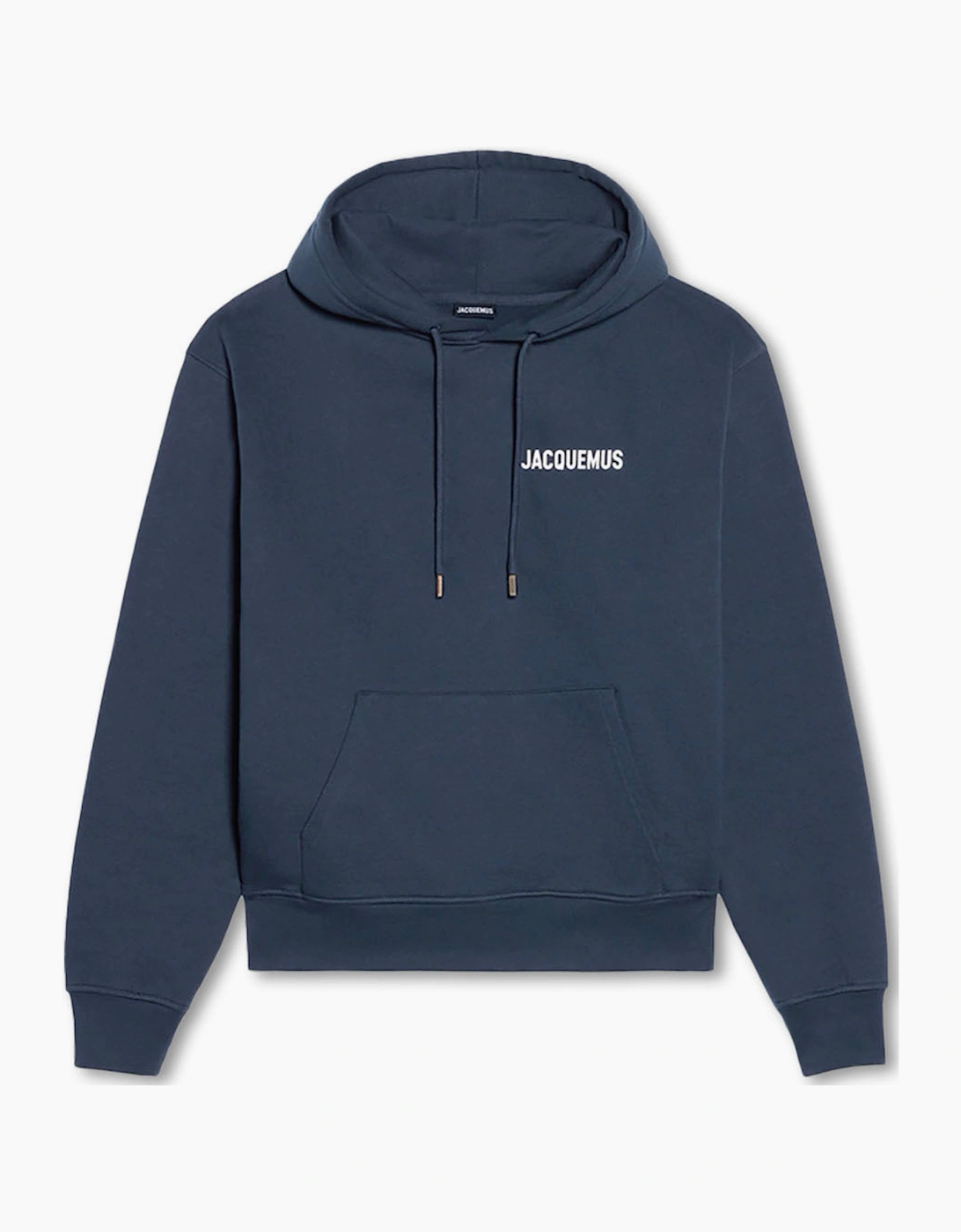 Jacquemus Men's Navy Le Sweatshirt Logo Hoodie - Size: 40
