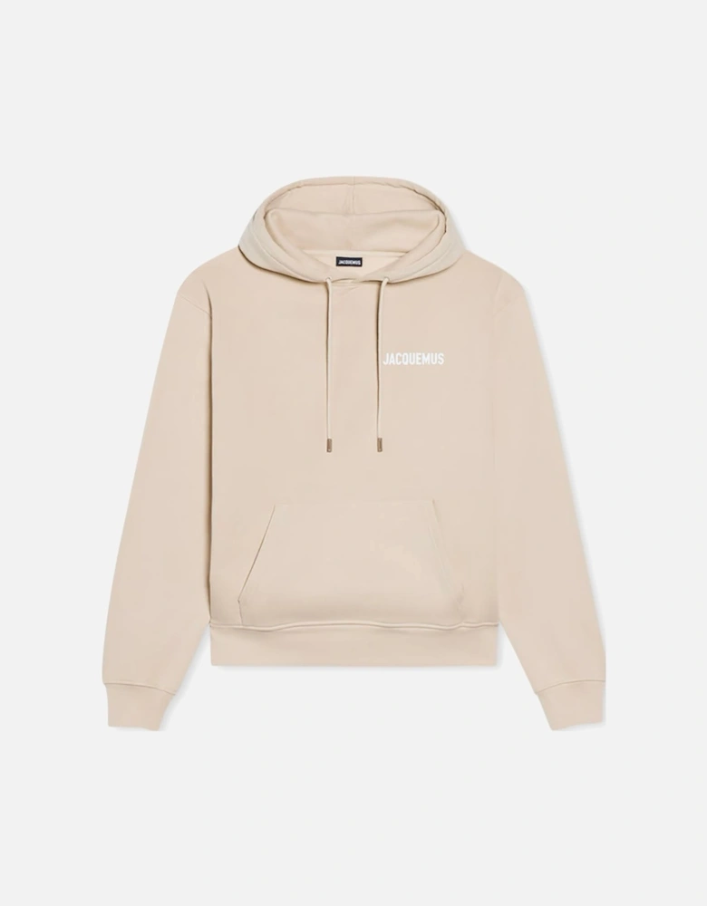 Men's Beige Le Papier Le Sweatshirt Hoodie