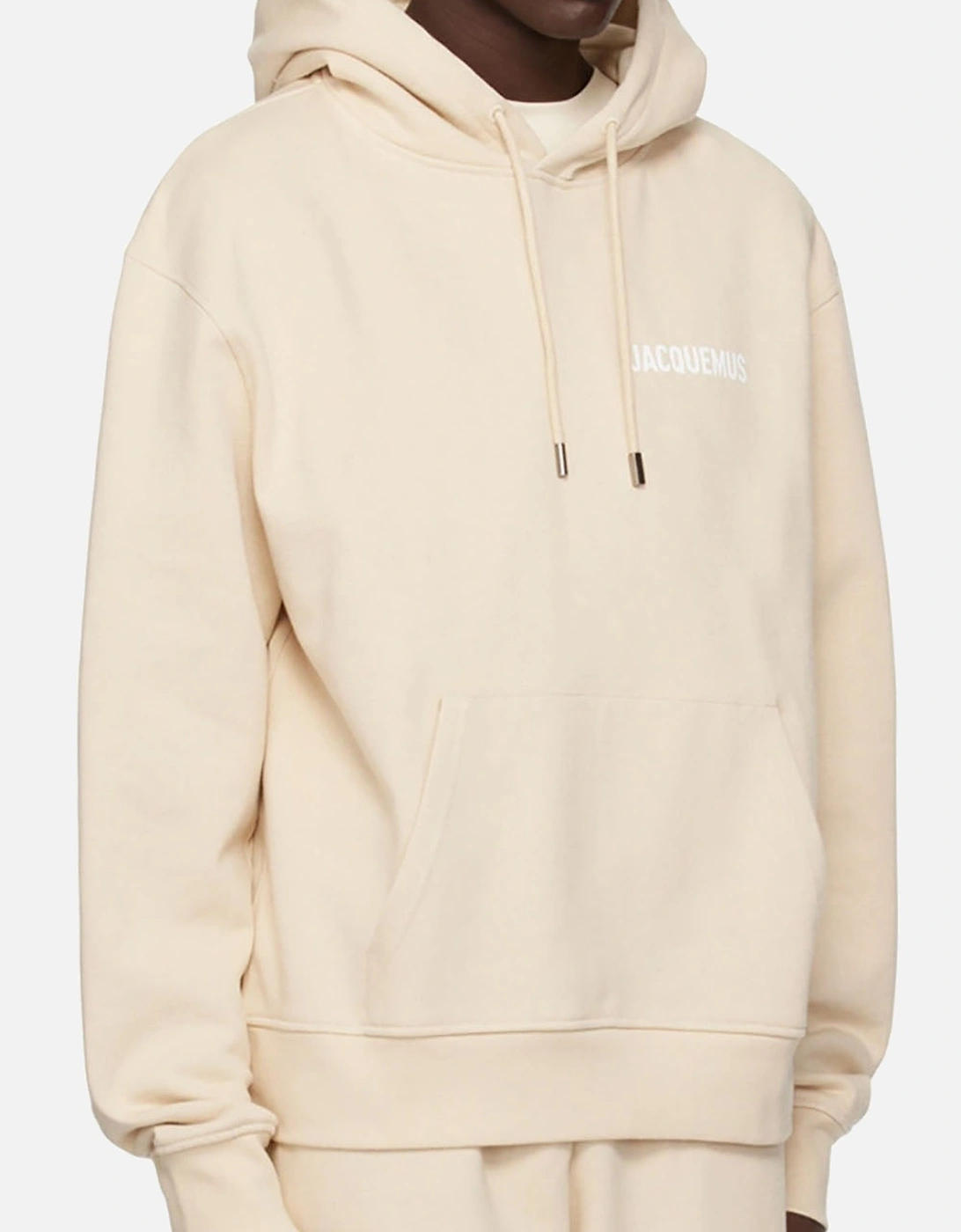 Men's Beige Le Papier Le Sweatshirt Hoodie