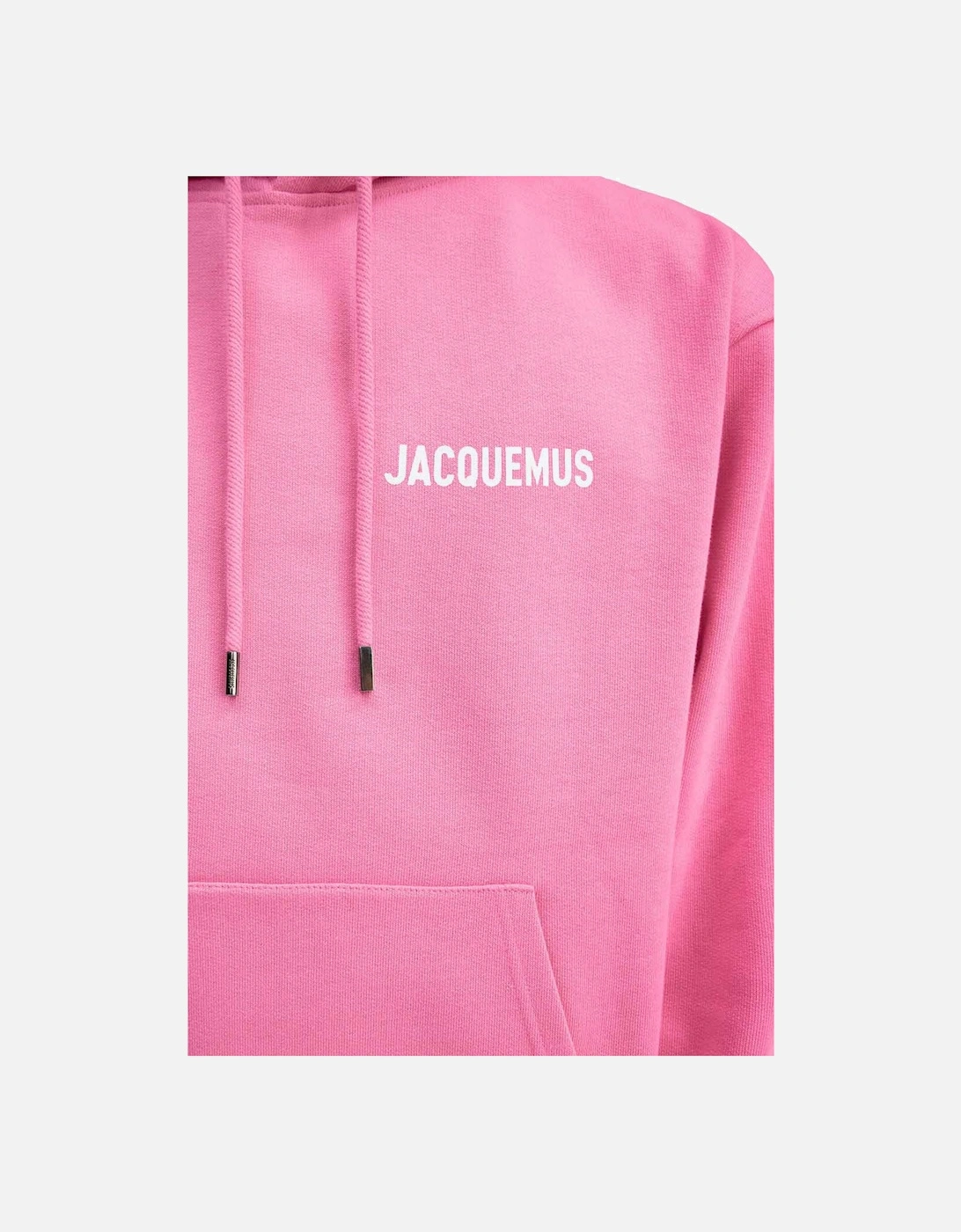 Men's Pink Gros Grain Patch Logo La Casa Hoodie