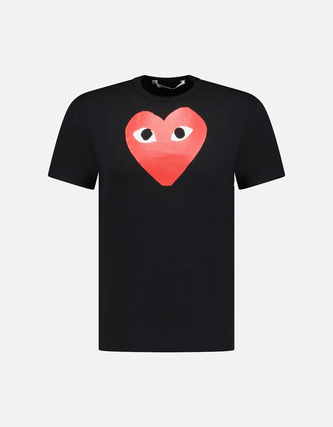 Play Red Heart T-Shirt Black, 3 of 2