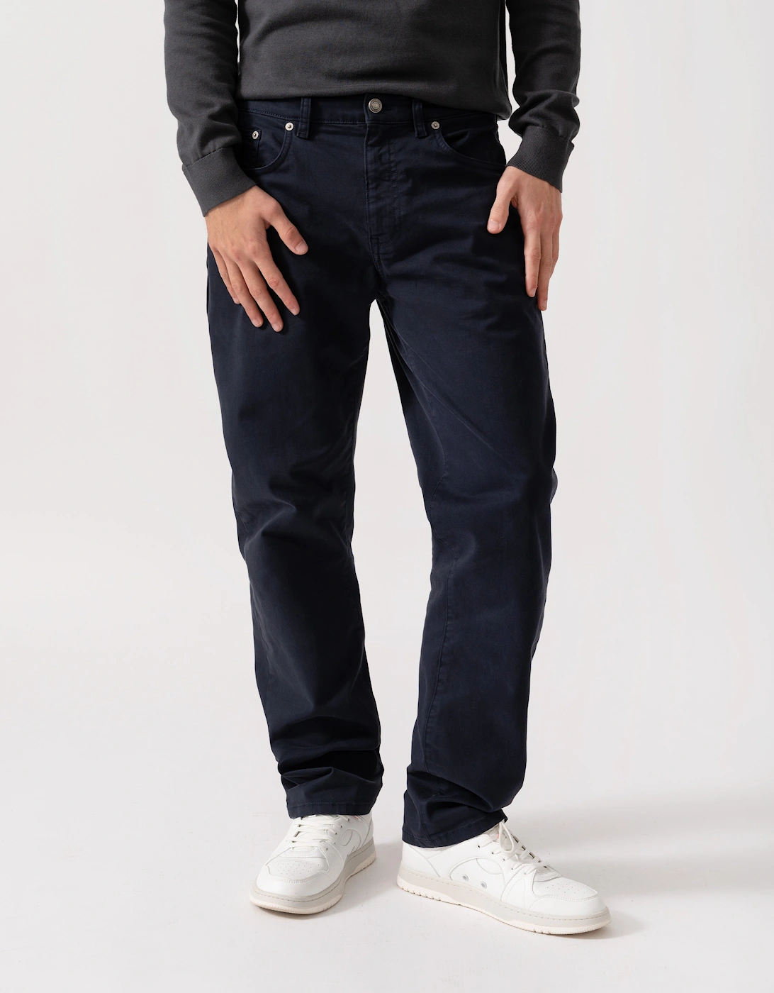 Gant Men's Navy Regular Fit Desert Jeans - 433 Evening Blue  36/34 W36 L34