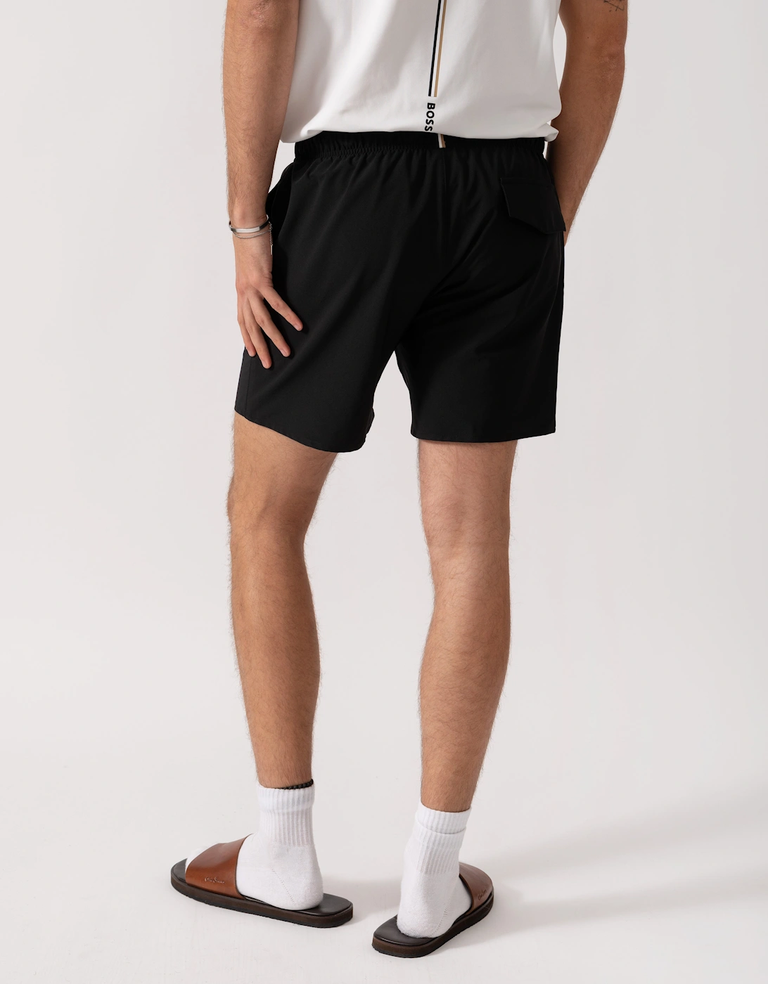 BOSS Orange Tio Mens Swim Shorts - Black 003