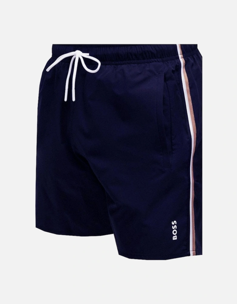 Men's Navy Iconic Swim Shorts