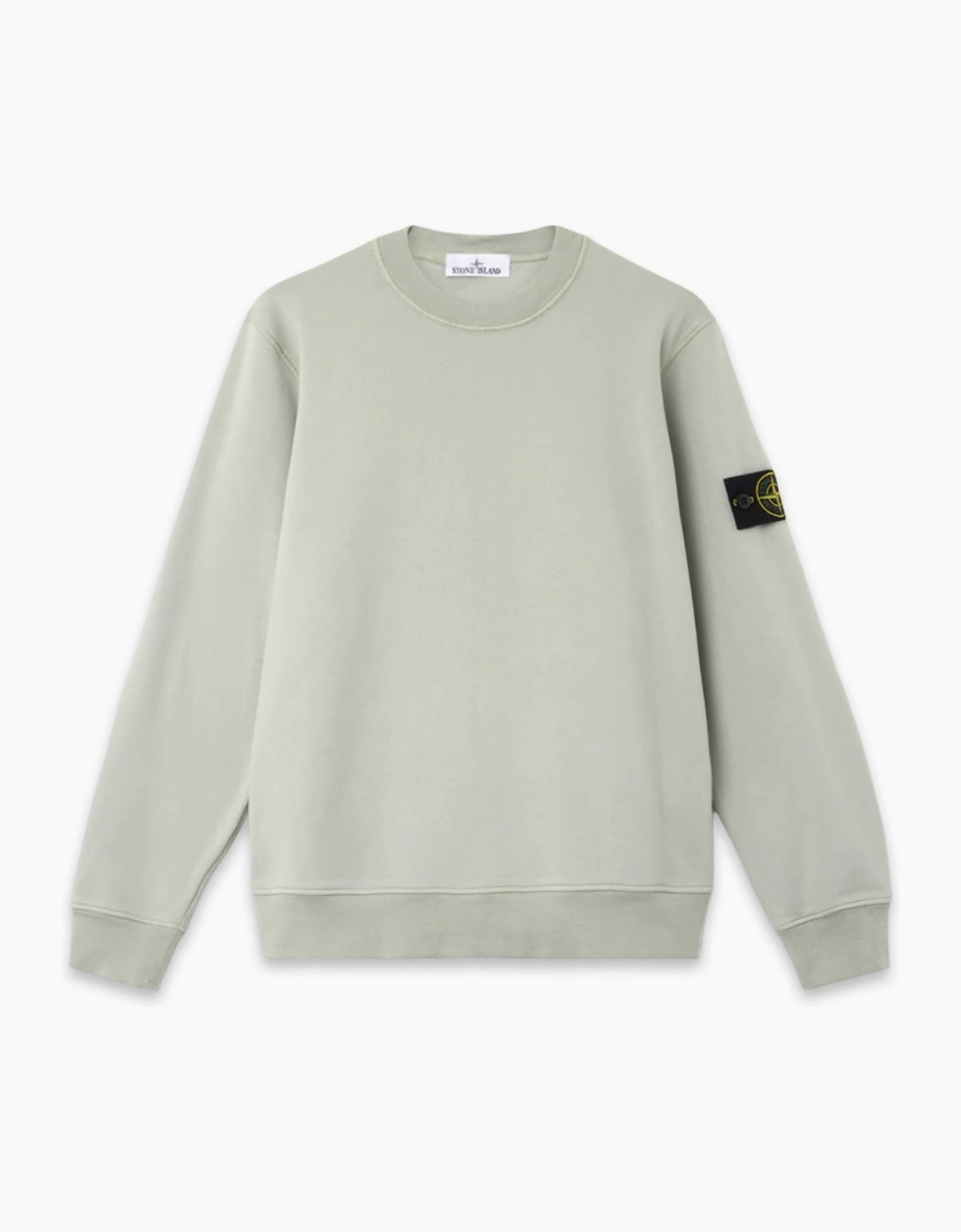 Stone Island Men's S0051 Compass Sweatshirt Sage Green - Size: 38