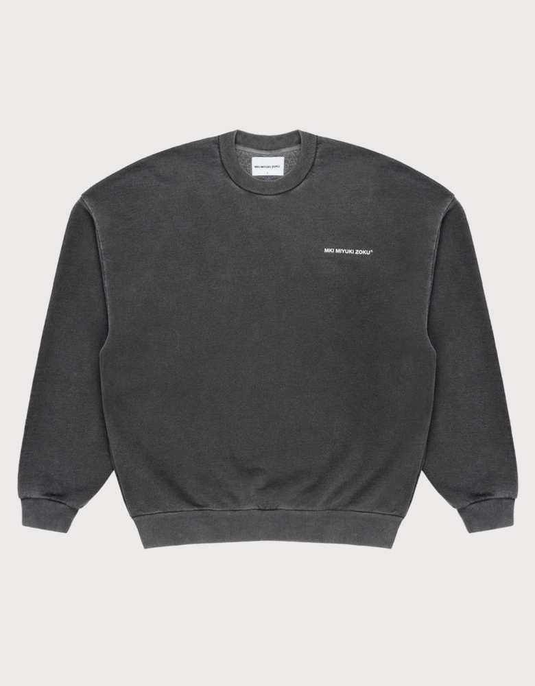 Oversized Uniform Crew Sweatshirt