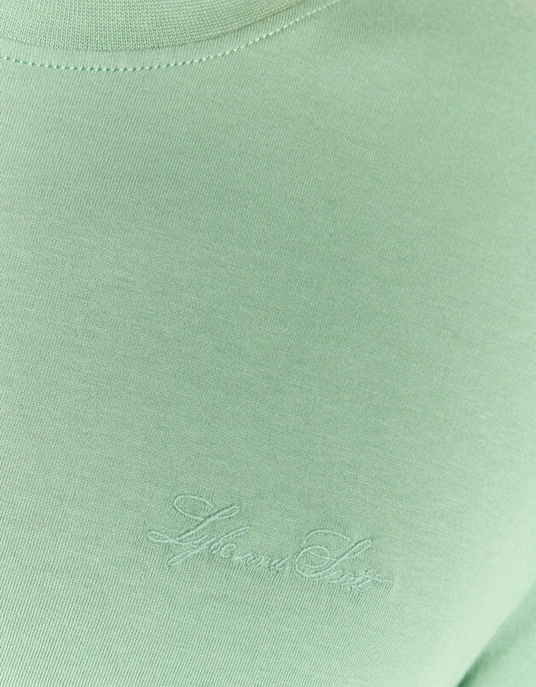 Superfine Cotton Script T-Shirt