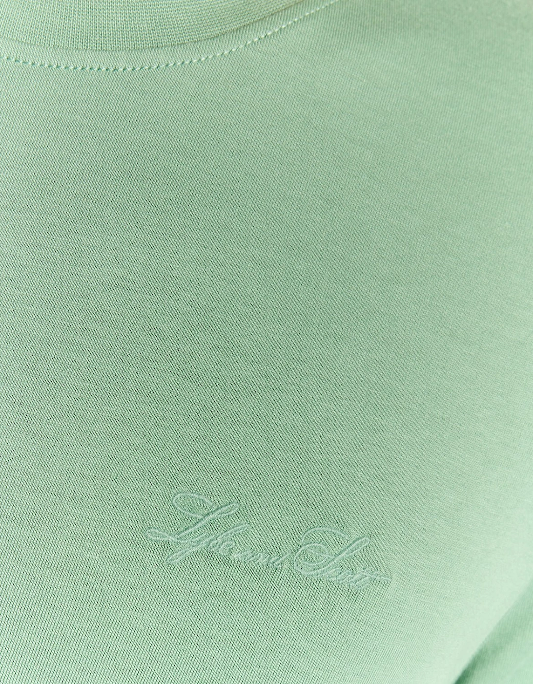 Superfine Cotton Script T-Shirt