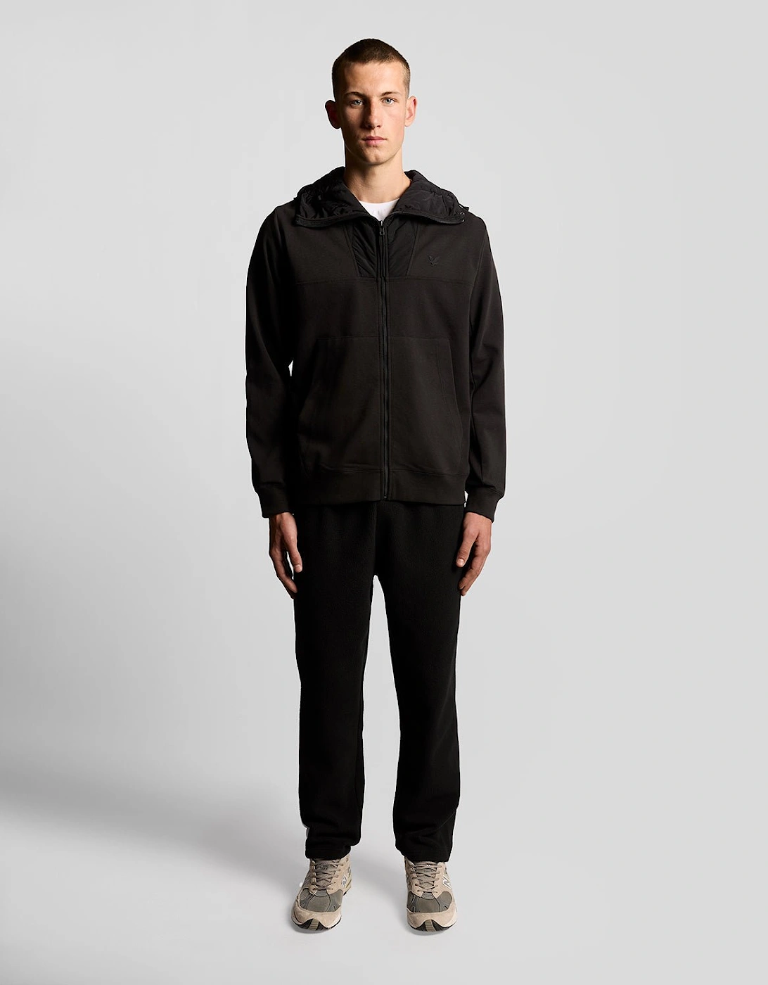 Panelled Hybrid Jacket