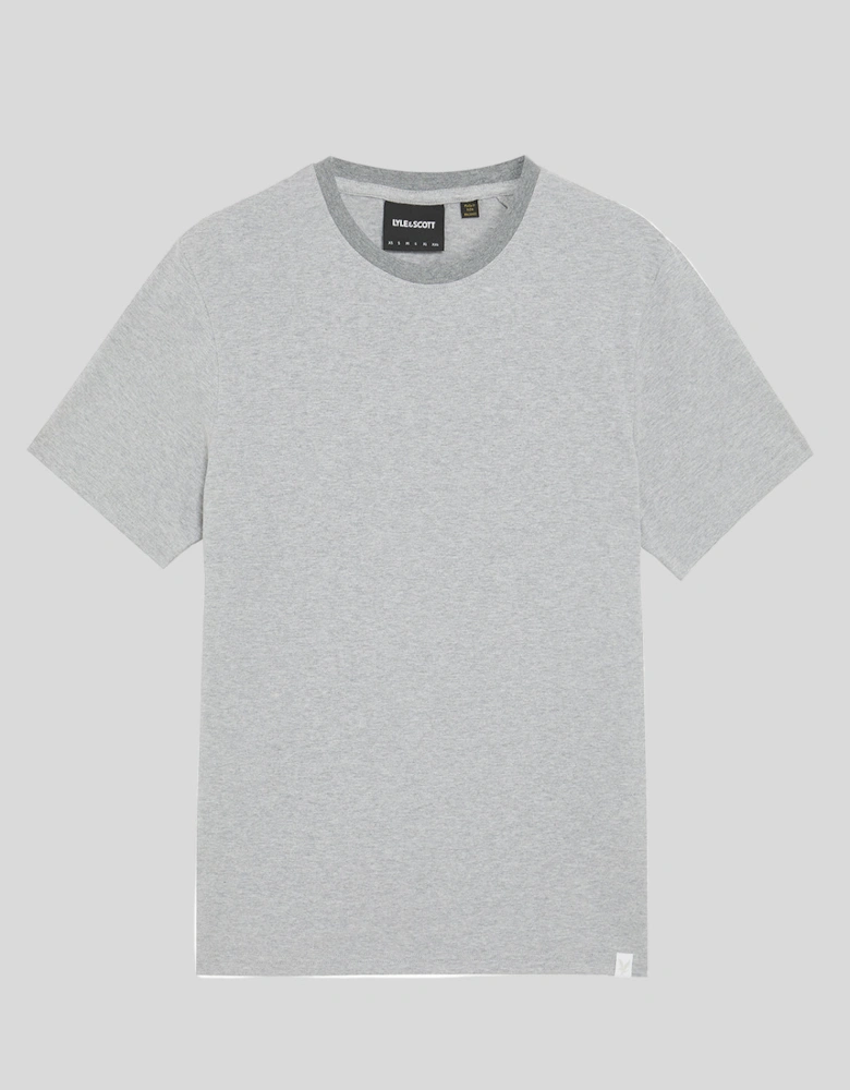 Half Raglan Cotton T-Shirt