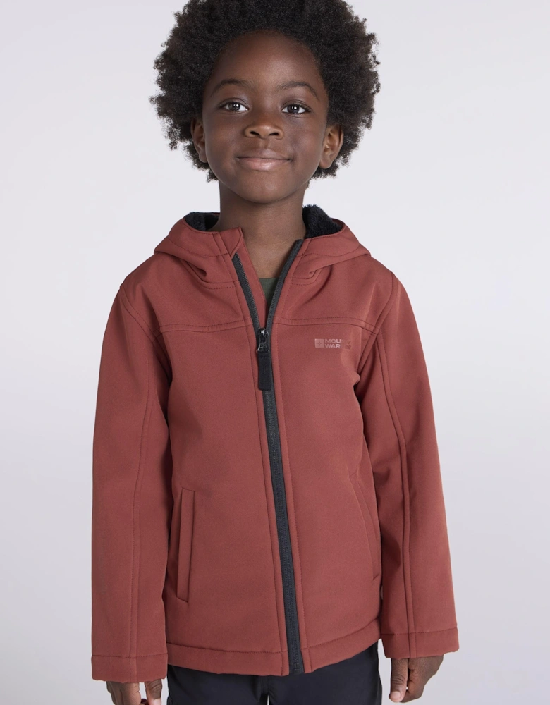Childrens/Kids Arctic Borg Lined Soft Shell Jacket