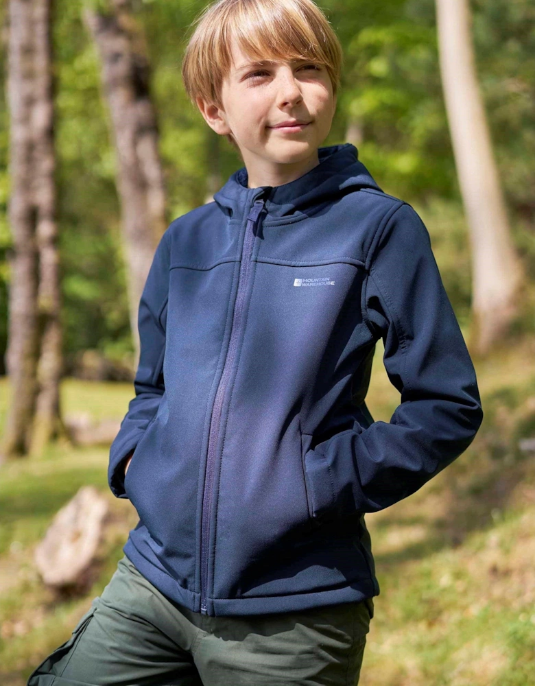 Childrens/Kids Arctic Borg Lined Soft Shell Jacket
