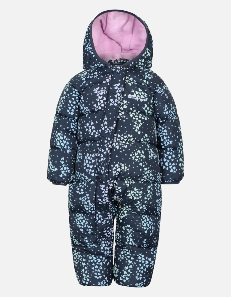 Toddler Frosty Clouds Padded Snowsuit