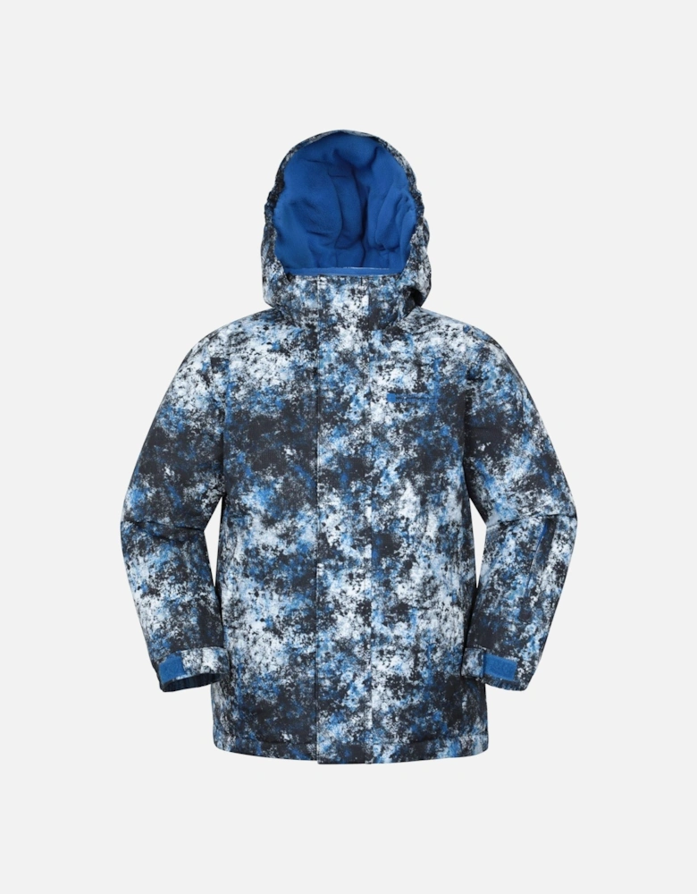 Childrens/Kids Mogal Geometric Ski Jacket