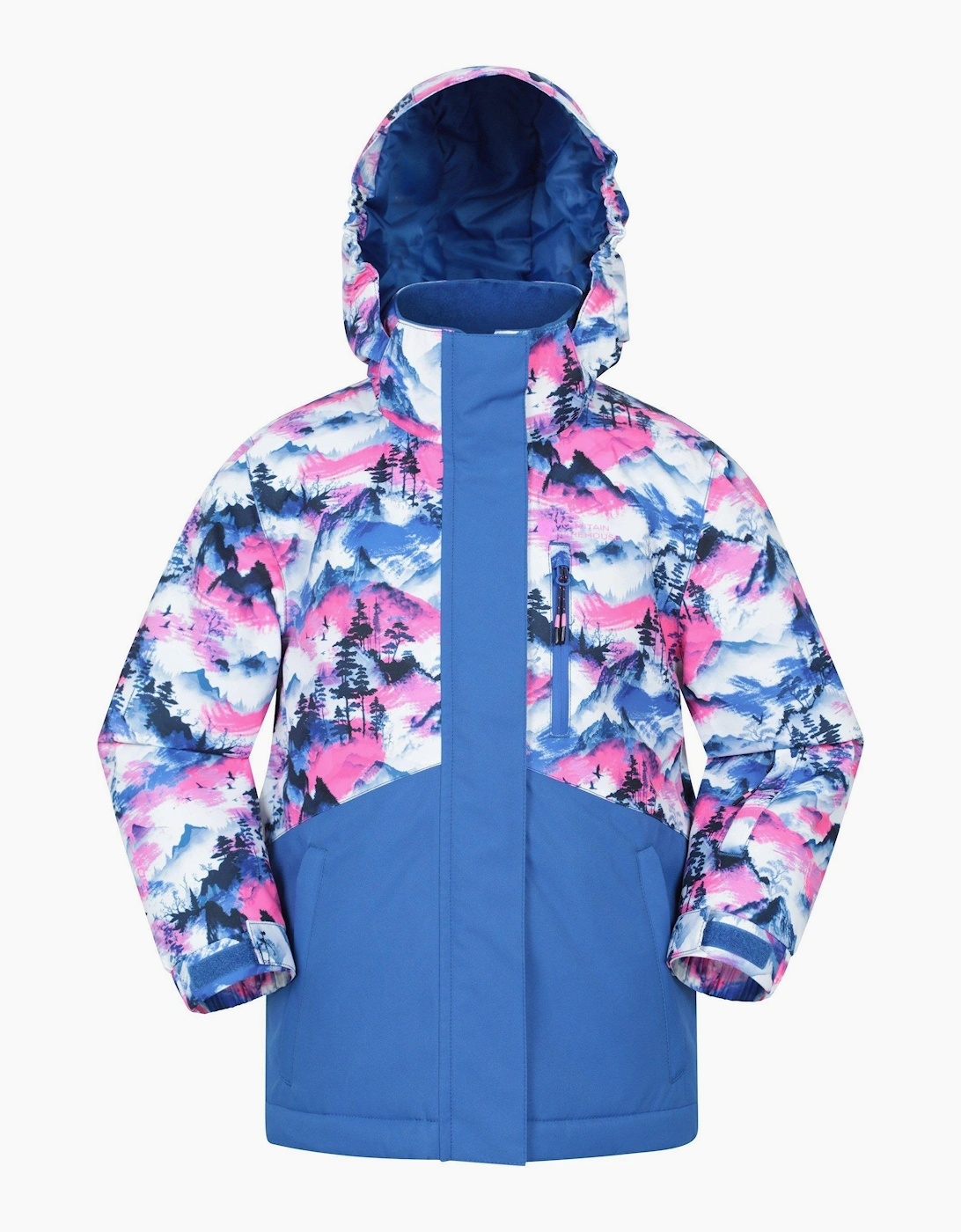 Mountain Warehouse Boy's Mountain Warehouse Childrens/Kids Himalayan Abstract Ski Jacket - Pink