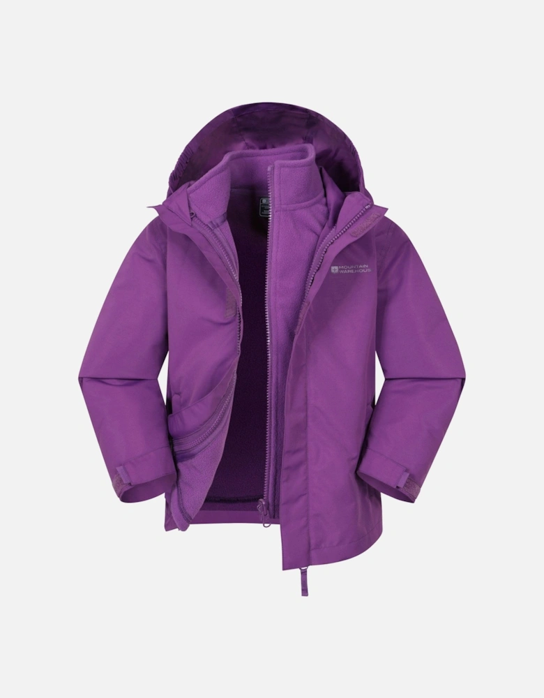Childrens/Kids Fell 3 in 1 Water Resistant Jacket