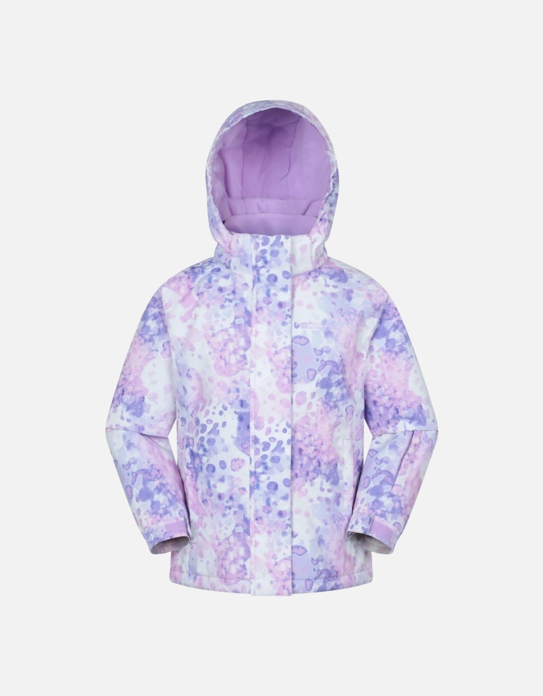 Childrens/Kids Snowdrop Watercolour Ski Jacket