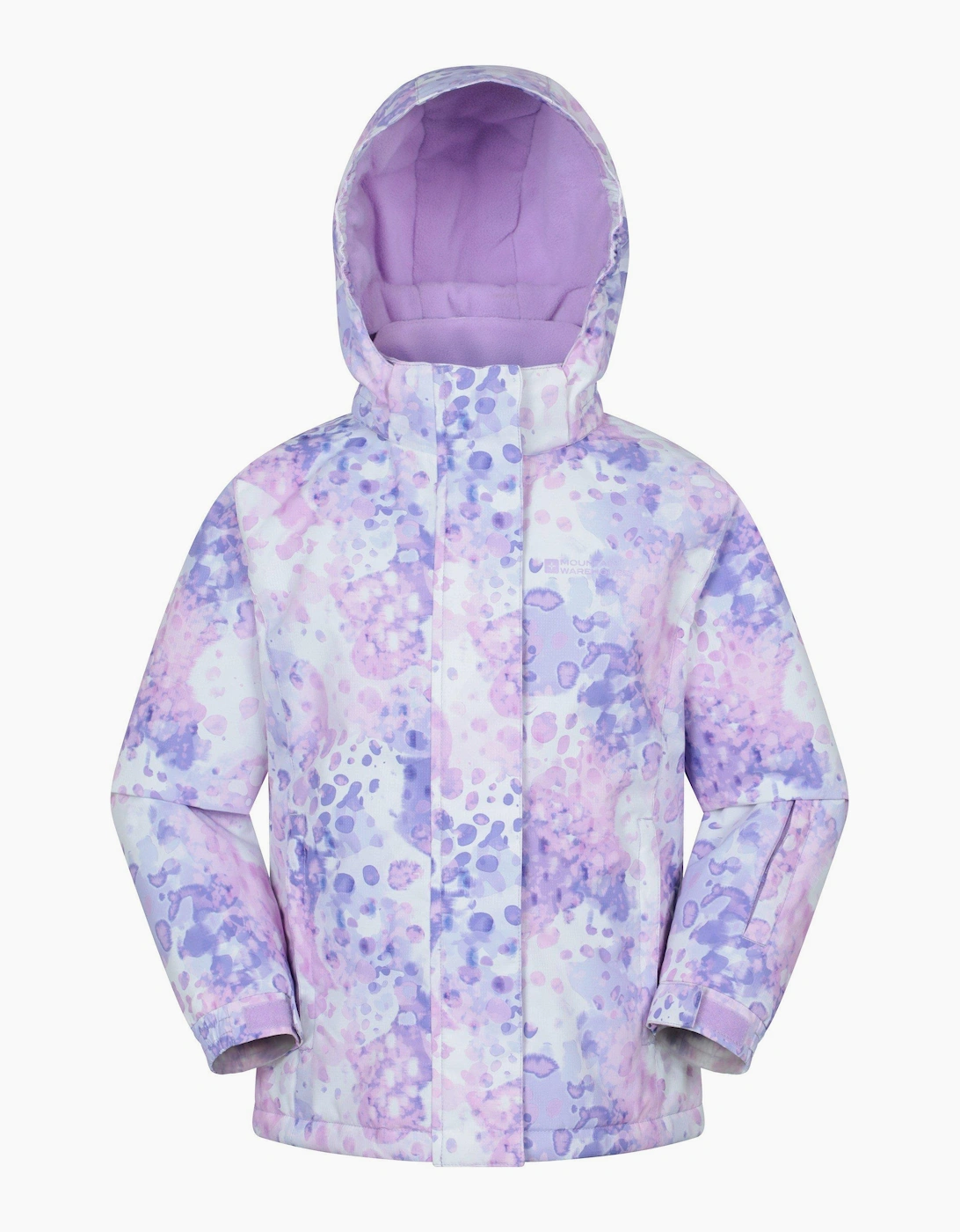 Mountain Warehouse Unisex Pink Childrens/ Snowdrop Watercolour Ski Jacket - Size: 13 Years Kids