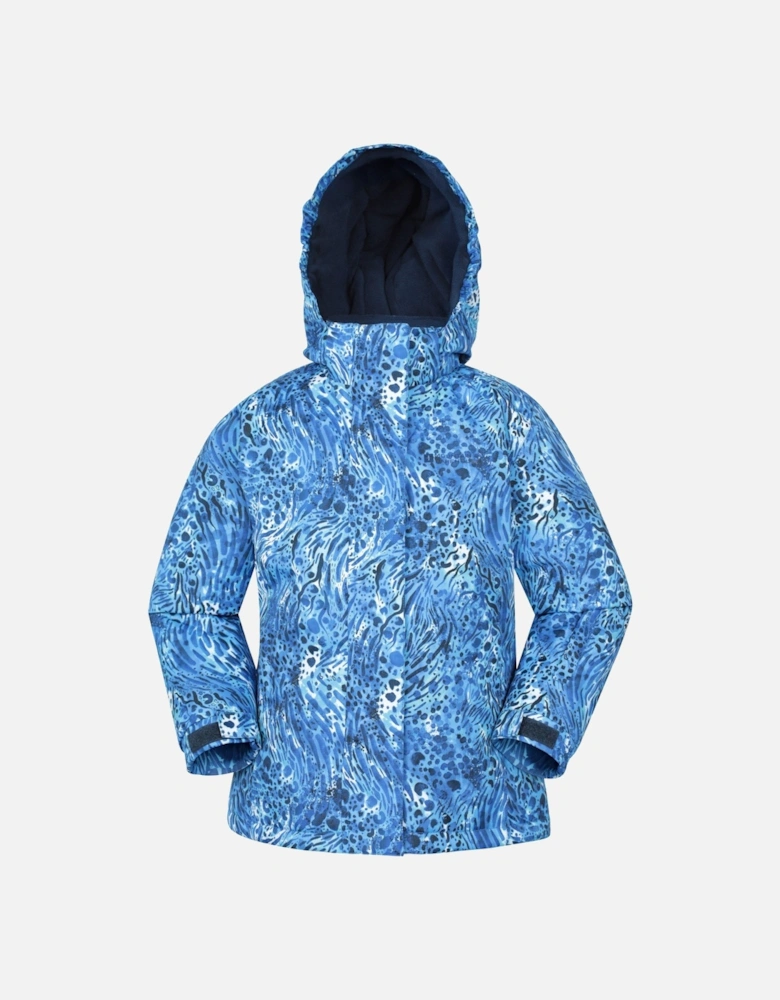 Childrens/Kids Snowdrop Watercolour Ski Jacket