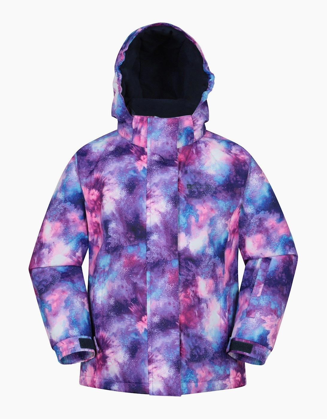 Mountain Warehouse Unisex Purple Childrens/ Snowdrop Watercolour Ski Jacket - Size: 13 Years Kids