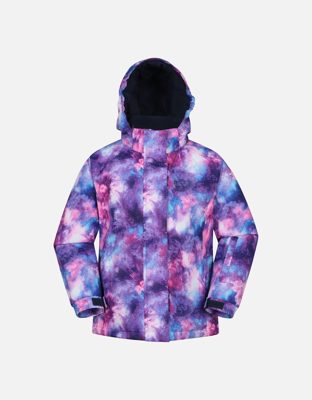 Childrens/Kids Snowdrop Watercolour Ski Jacket, 2 of 1