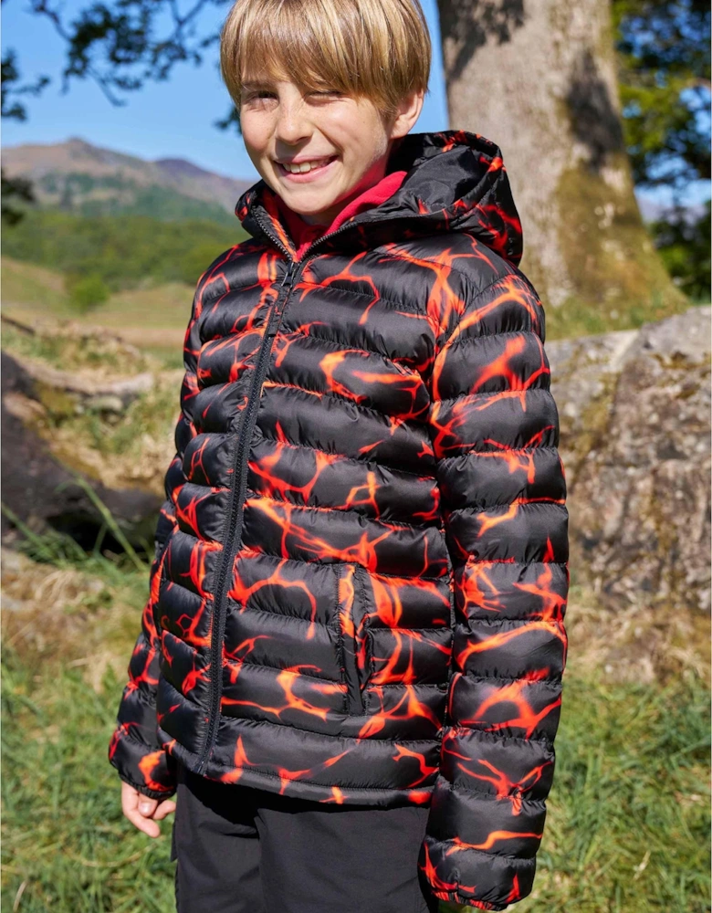 Childrens/Kids Seasons Watercolour Padded Jacket
