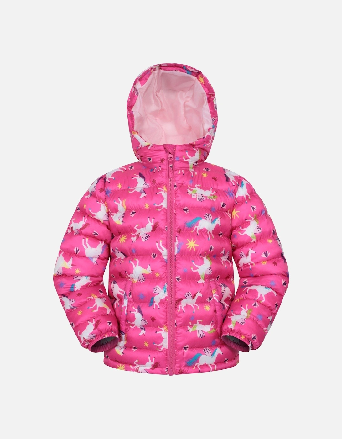 Childrens/Kids Seasons Watercolour Padded Jacket, 2 of 1