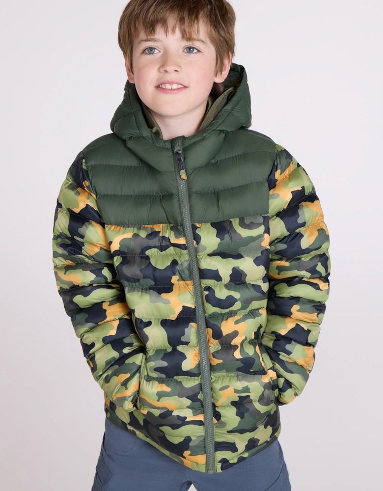 Childrens/Kids Seasons Watercolour Padded Jacket