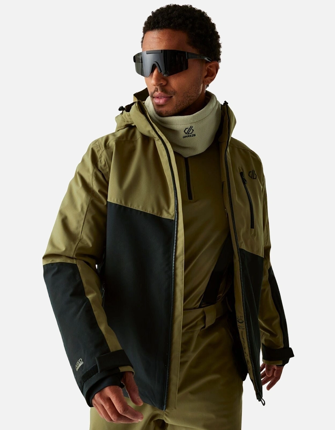 Mens Halfpipe III Waterproof Ski Jacket, 2 of 1