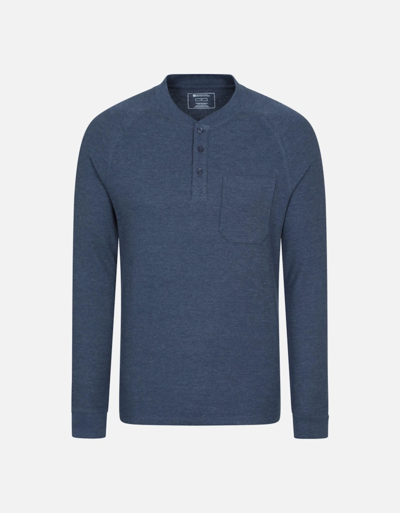 Mens Selby Waffle Henley T-Shirt