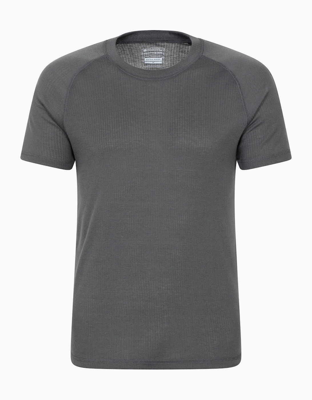 Mountain Warehouse Men's Mountain Warehouse Mens Talus Round Neck Short-Sleeved Thermal Top - Grey