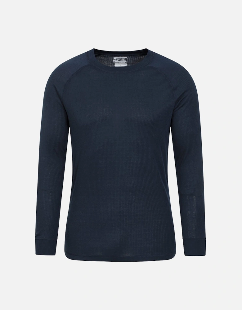 Mens Talus Round Neck Long-Sleeved Thermal Top