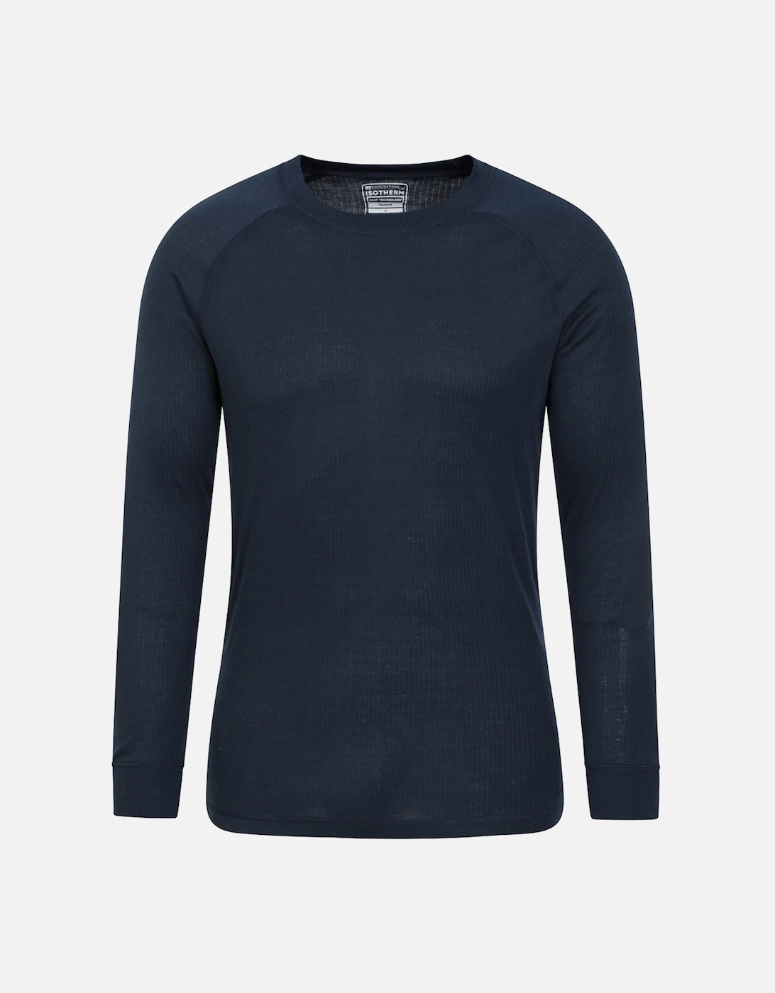 Mens Talus Round Neck Long-Sleeved Thermal Top, 4 of 3