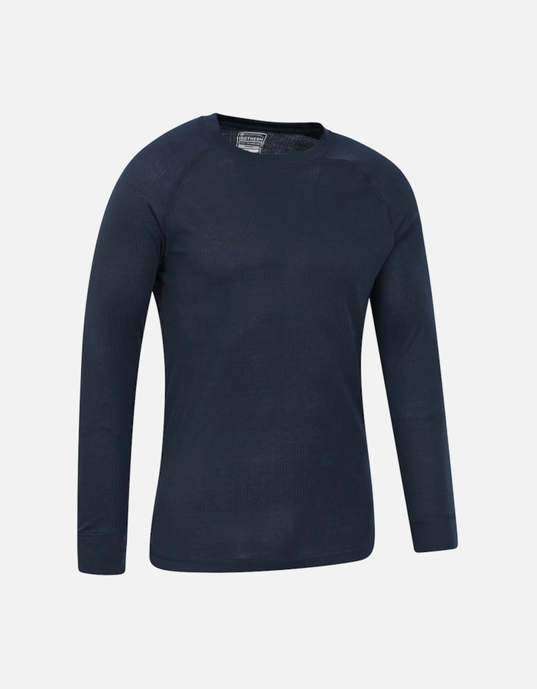 Mens Talus Round Neck Long-Sleeved Thermal Top