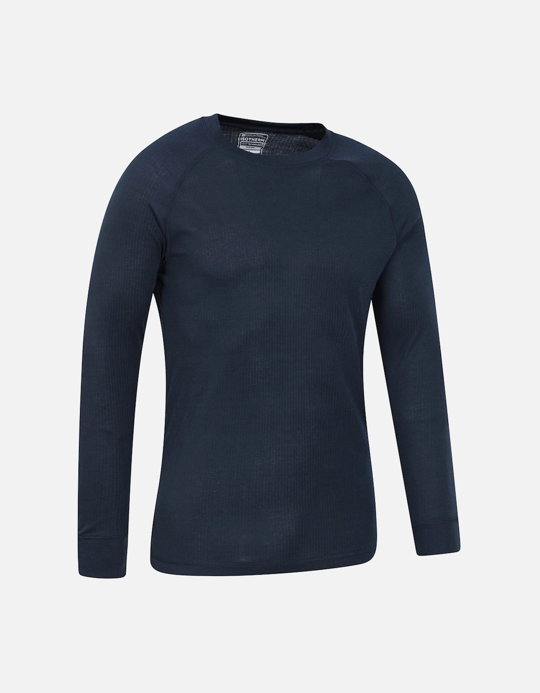 Mountain Warehouse Men's Mountain Warehouse Mens Talus Round Neck Long-Sleeved Thermal Top - Blue