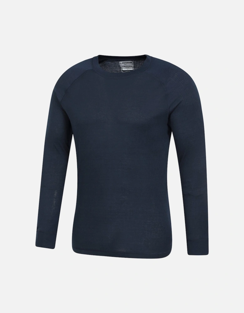 Mens Talus Round Neck Long-Sleeved Thermal Top