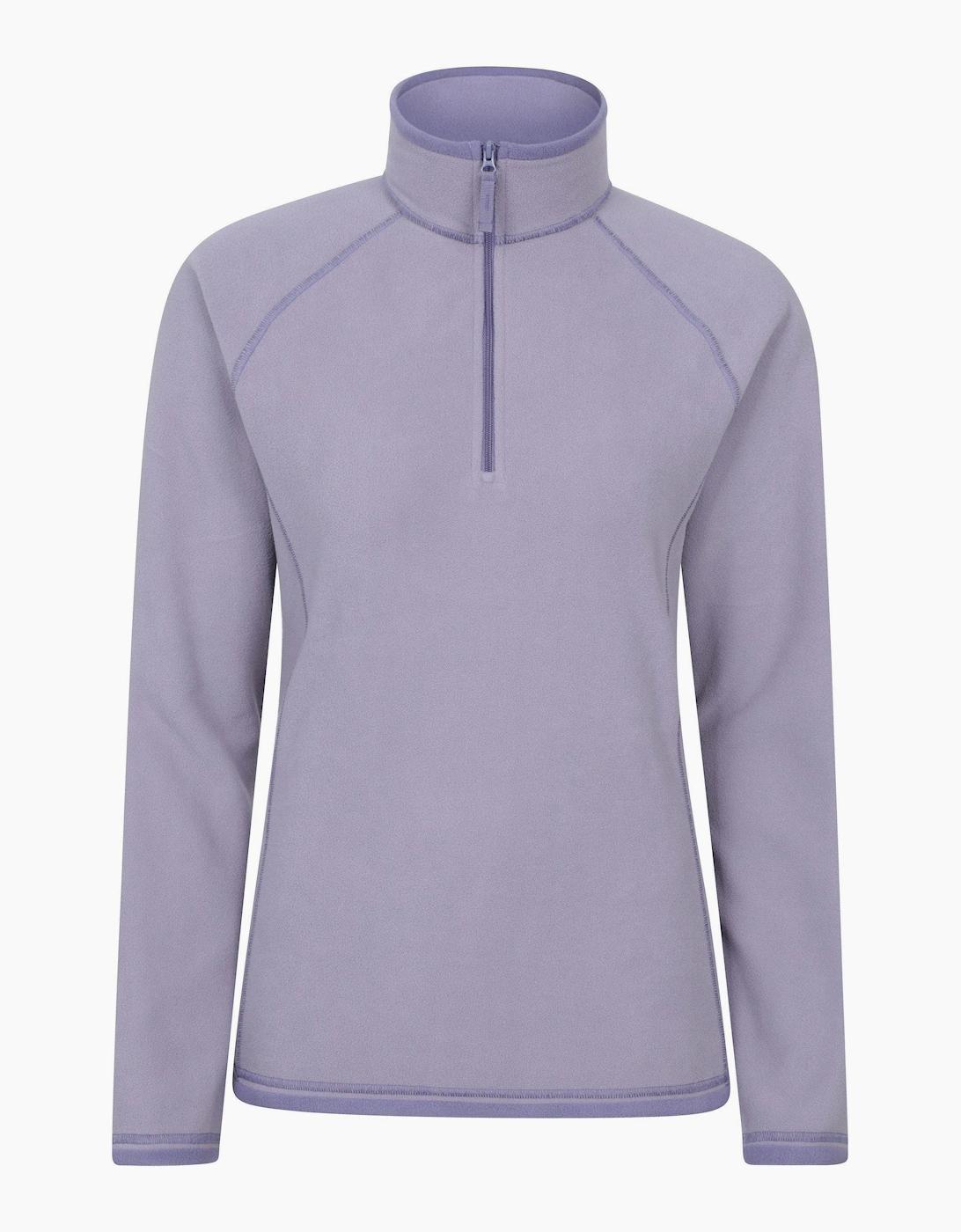 Mountain Warehouse Women's Purple / Montana Half Zip Fleece Top - Size: 22